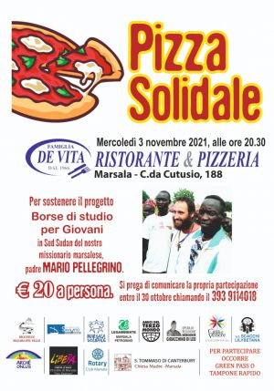 Pizza solidale per Padre Mario Pellegrino